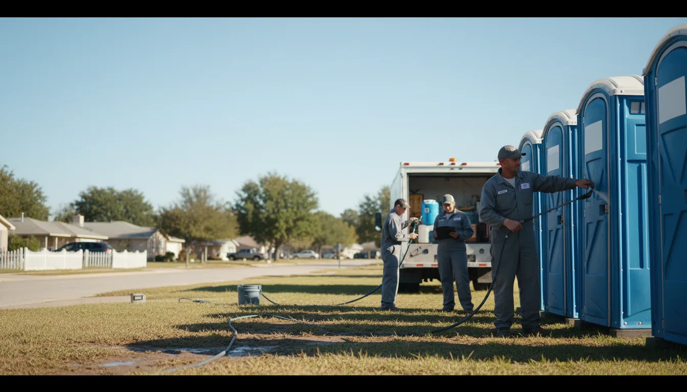 Long-Term Portable Toilet Rental in Lula, MS near me